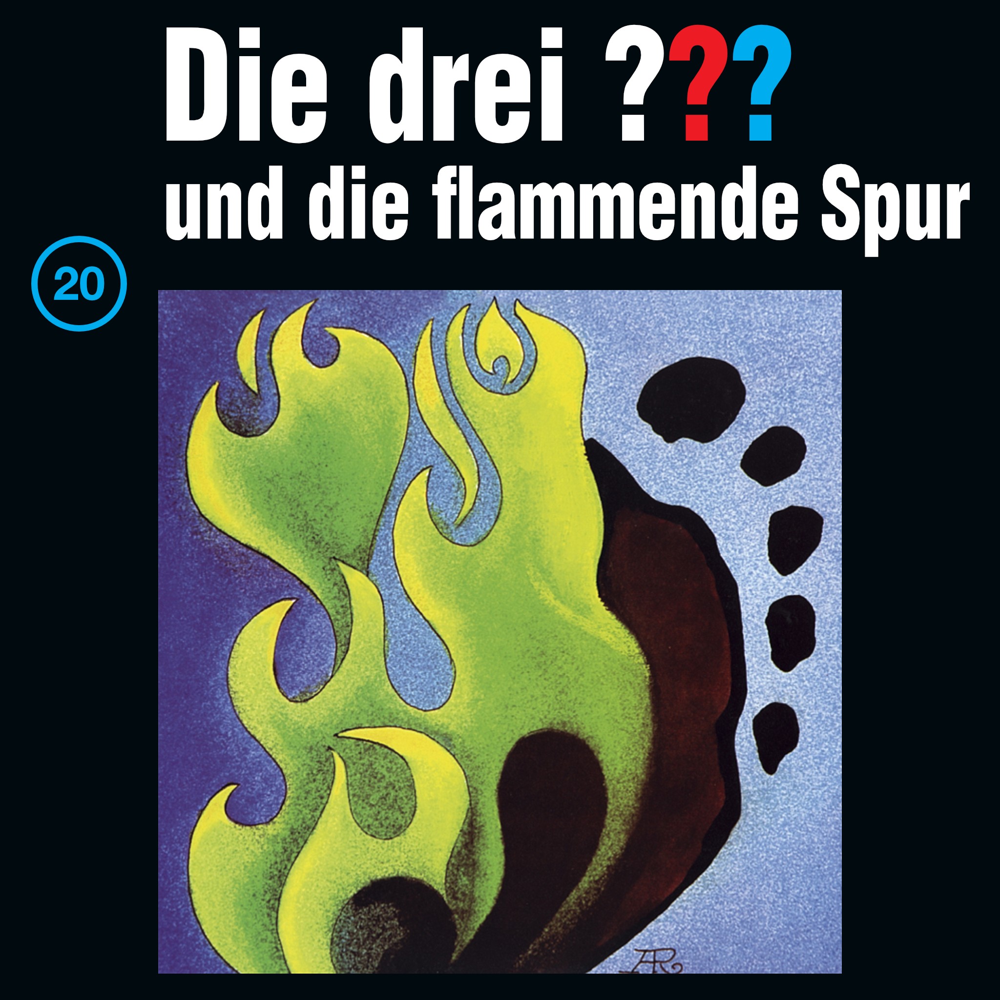 Cover: und die flammende Spur